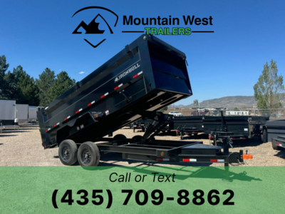 2026 Iron Bull 7X16-14.9K Dump Trailer w/ 4ft Sides
