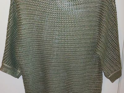 LNC Chico's Dolman Open Weave Top Size 1 Medium