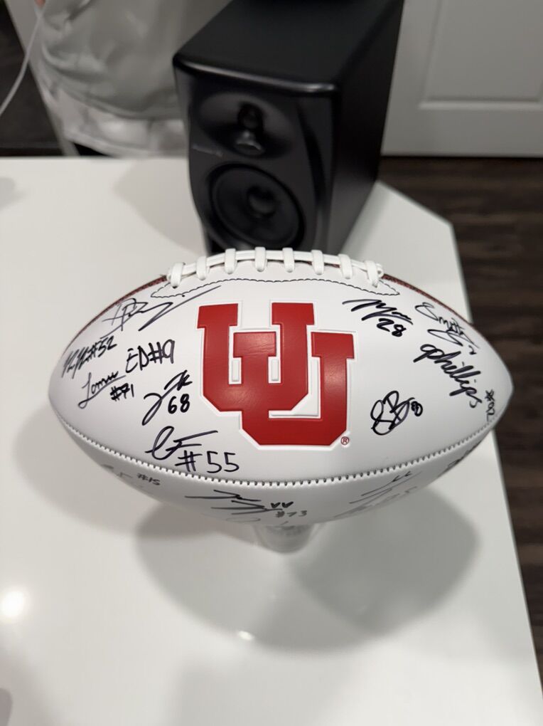 Utes Utes Signed Football - RARE