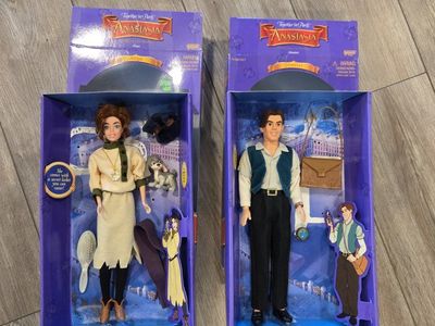 Anastasia and Dimitri dolls 1997