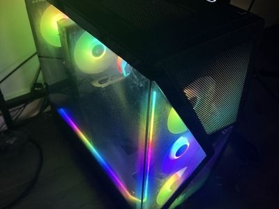 Gaming PC setup + 4K monitor