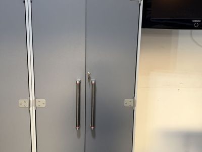 Sauder Brand Locking Garage Cabinet