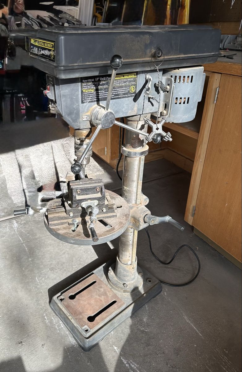 Central Machinery Item #38142 13" Drill Press - Used Power Tool