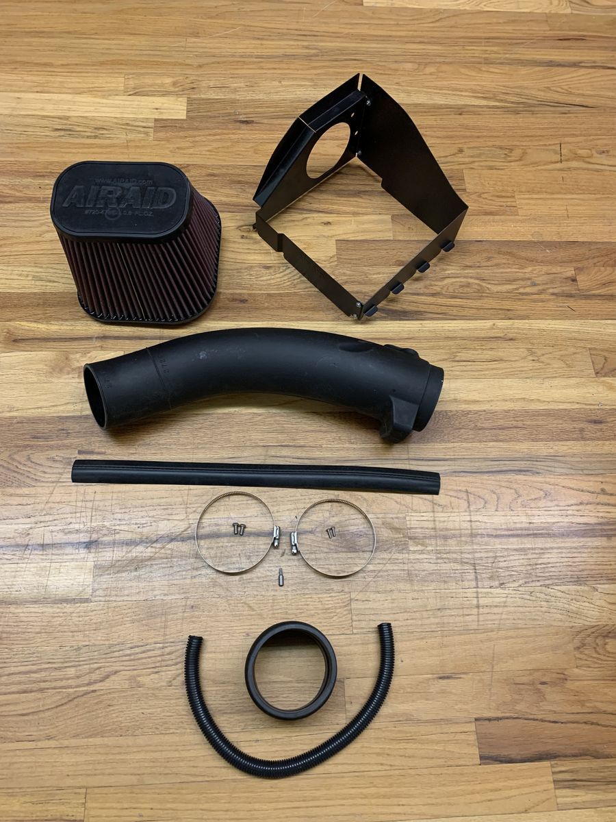 Airaid Cold Air Dam Air Intake System for 2011-2012 Ford F-250 F-350 Super Duty 6.2L F250 F350 Air Aid 400-273