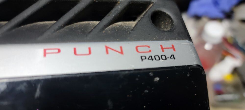 Rockford Fosgate Punch P-400 Amplifier Amp
