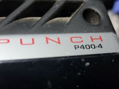 Rockford Fosgate Punch P-400 Amplifier Amp