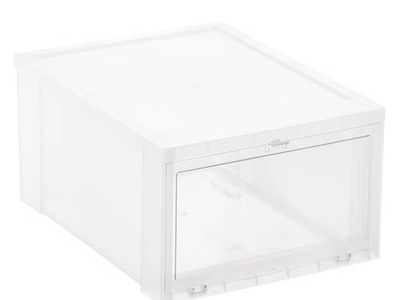 Container Store Drop-front Shoeboxes