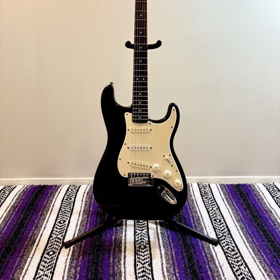Squier Stratocaster Guitar.