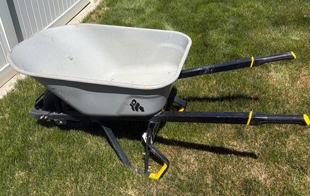 Gorilla Brand Steel Wheelbarrow