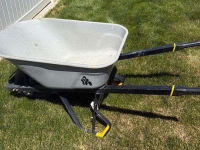 Gorilla Brand Steel Wheelbarrow