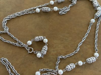 Long Sarah Coventry necklace