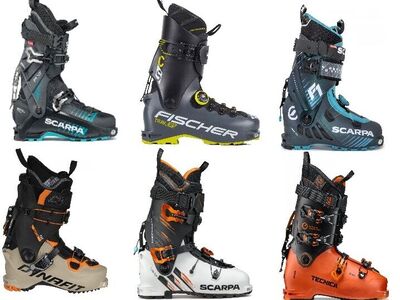 GENTLY USED SCARPA, GARMONT ALPINE TOURING AT TECH Ski Boots / Mountaineering, MONDO 23 23.5 24 24.5 25 25.5 27 27.5 29