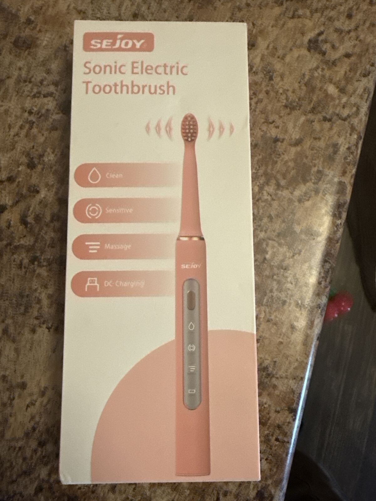 New SEJOY Sonic Electric Toothbrush — 3 Modes + Rechargeable