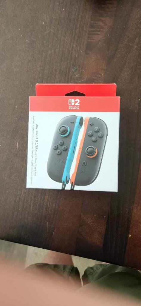 Nintendo Switch Joy-Con (L/R) Neon Blue/Neon Red - Controllers with Straps