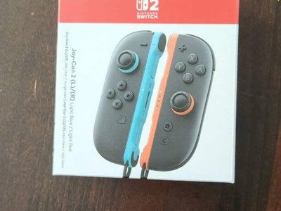 Nintendo Switch Joy-Con (L/R) Neon Blue/Neon Red - Controllers with Straps