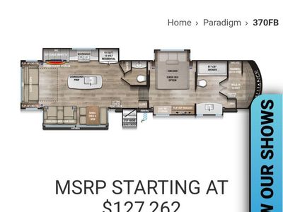 2022 Alliance Paradigm 370FB