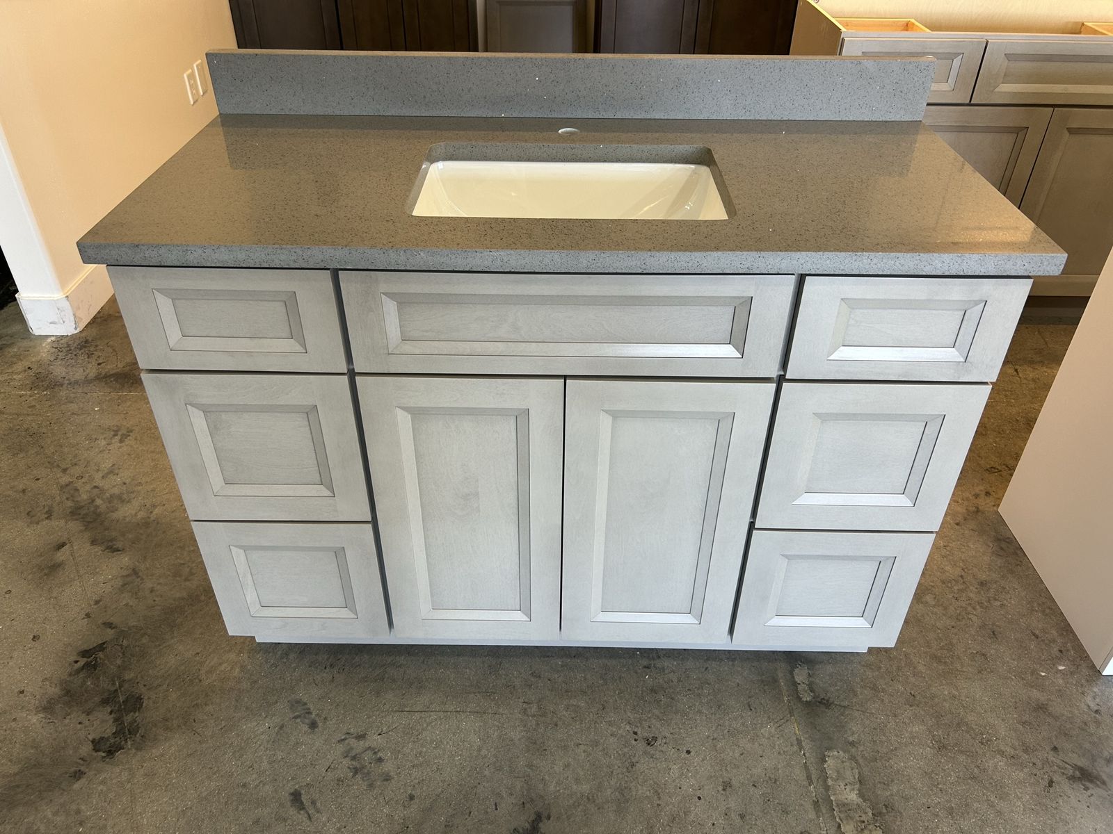 48 inch plywood vanity Quartz Countertop