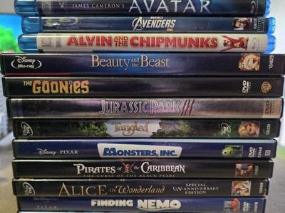 Dvds and Blu-rays