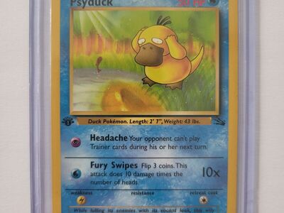 1999 Pokémon Cards 1st Edition Psyduck