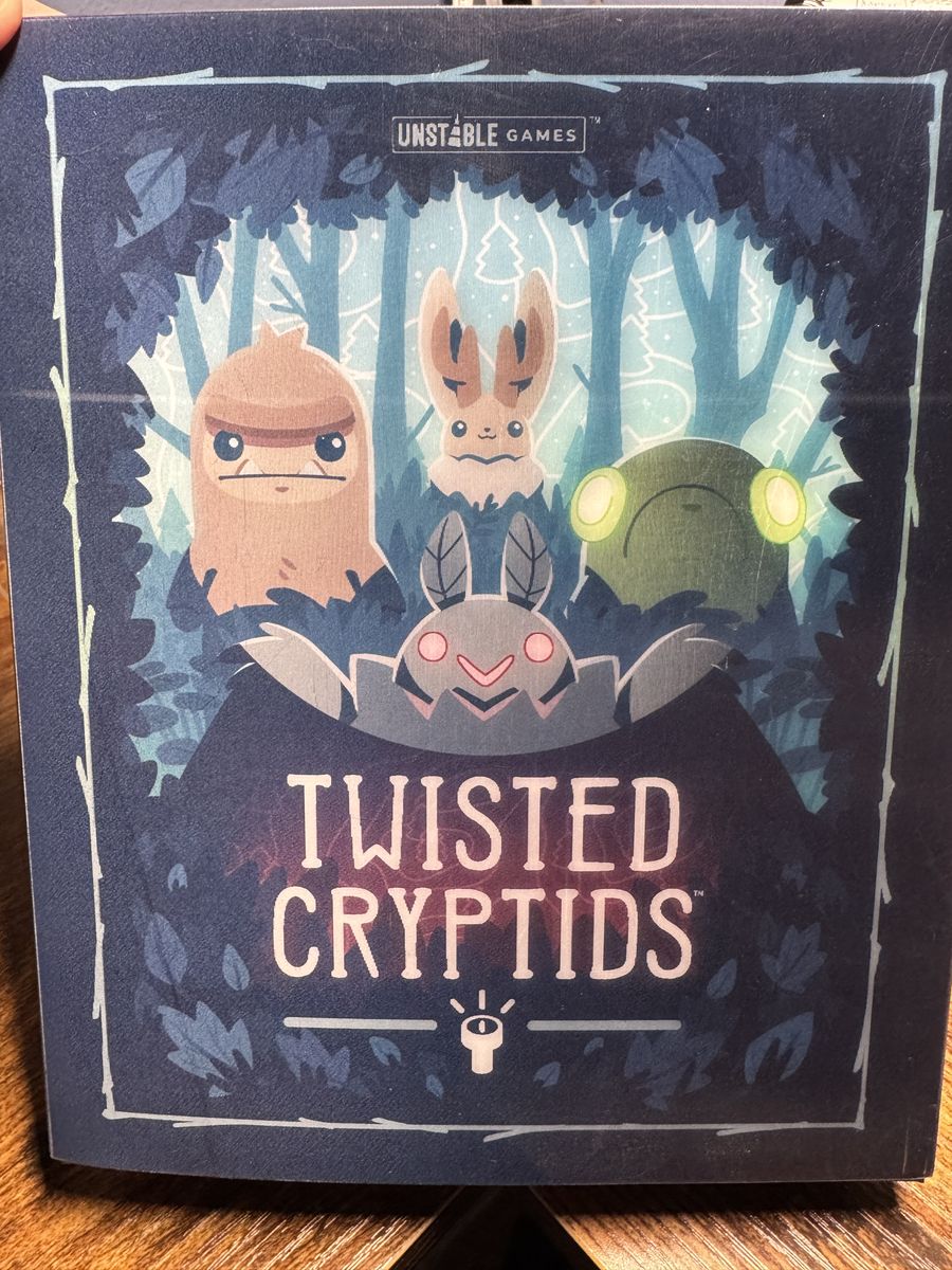 *NEW* Twisted Cryptids with holographic dust jacket - includes ALL pieces (factory sealed!)