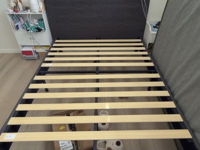 Queen size bed frame