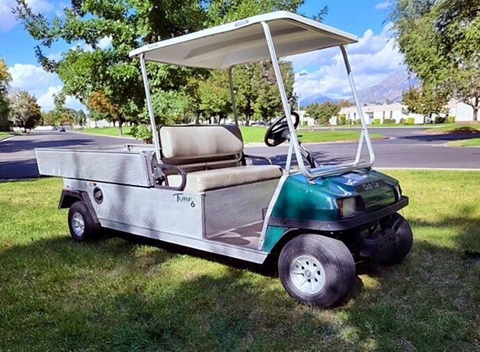 2013 Club Car Turf-6 Gas Utility Cart with Lights