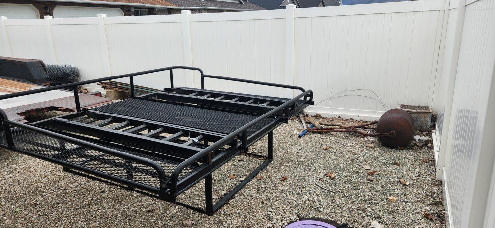 Truck bed 4 wheeler rack.