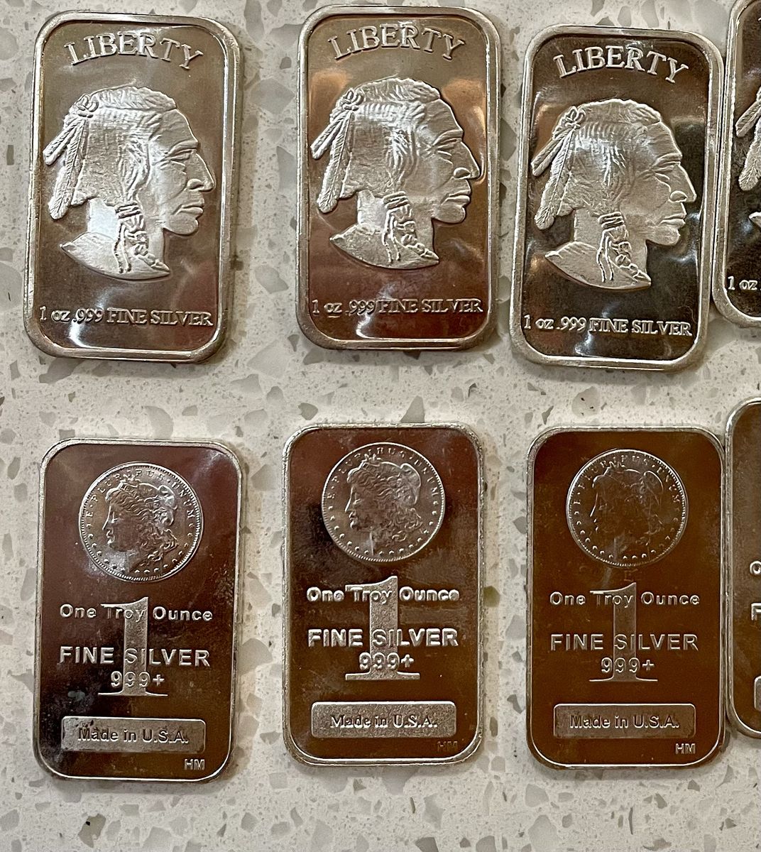 Silver Bars .999 Silver rounds For Sale
