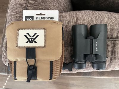 Vortex Diamondback 10x42 Binoculars with New Vortex Harness.
