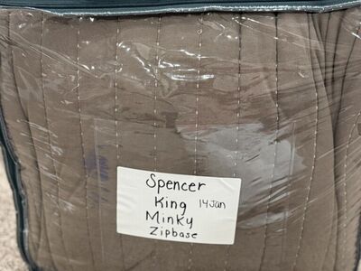 Beddys KING Spencer Minky Zipbase