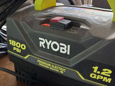 Ryobi premium electric pressure washer
