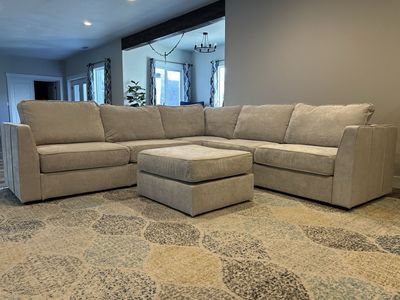 LoveSac Corner Sectional in Sky Grey
