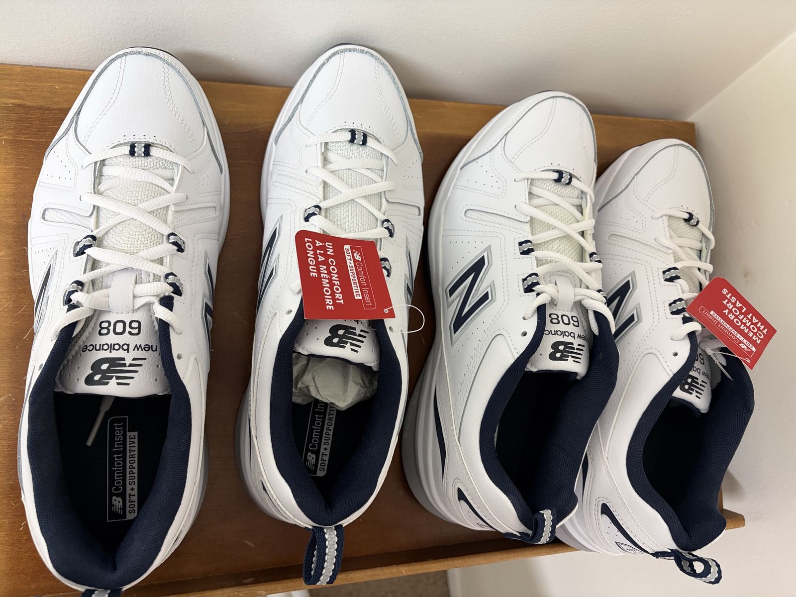 Men's New Balance 608 (new) size 11.5 D (2 pairs)
