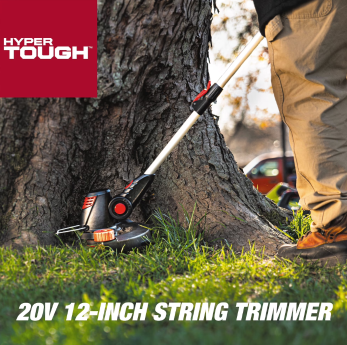 NEW Cordless WalMart Hyper Tough String Trimmer - Tool Only
