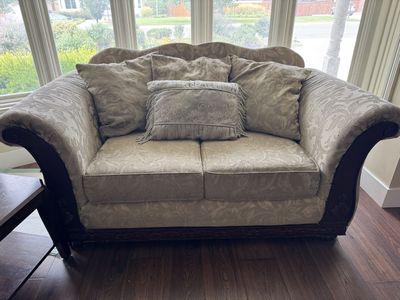 Couch and love seat