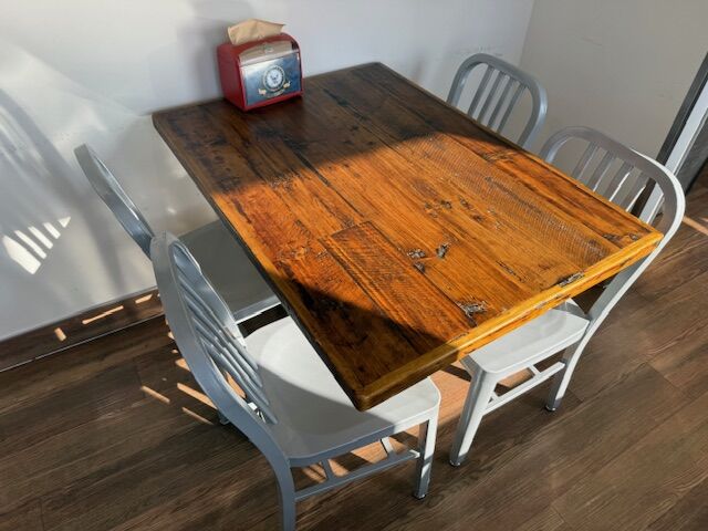 Restaurant Tables (5) & Chairs (14)