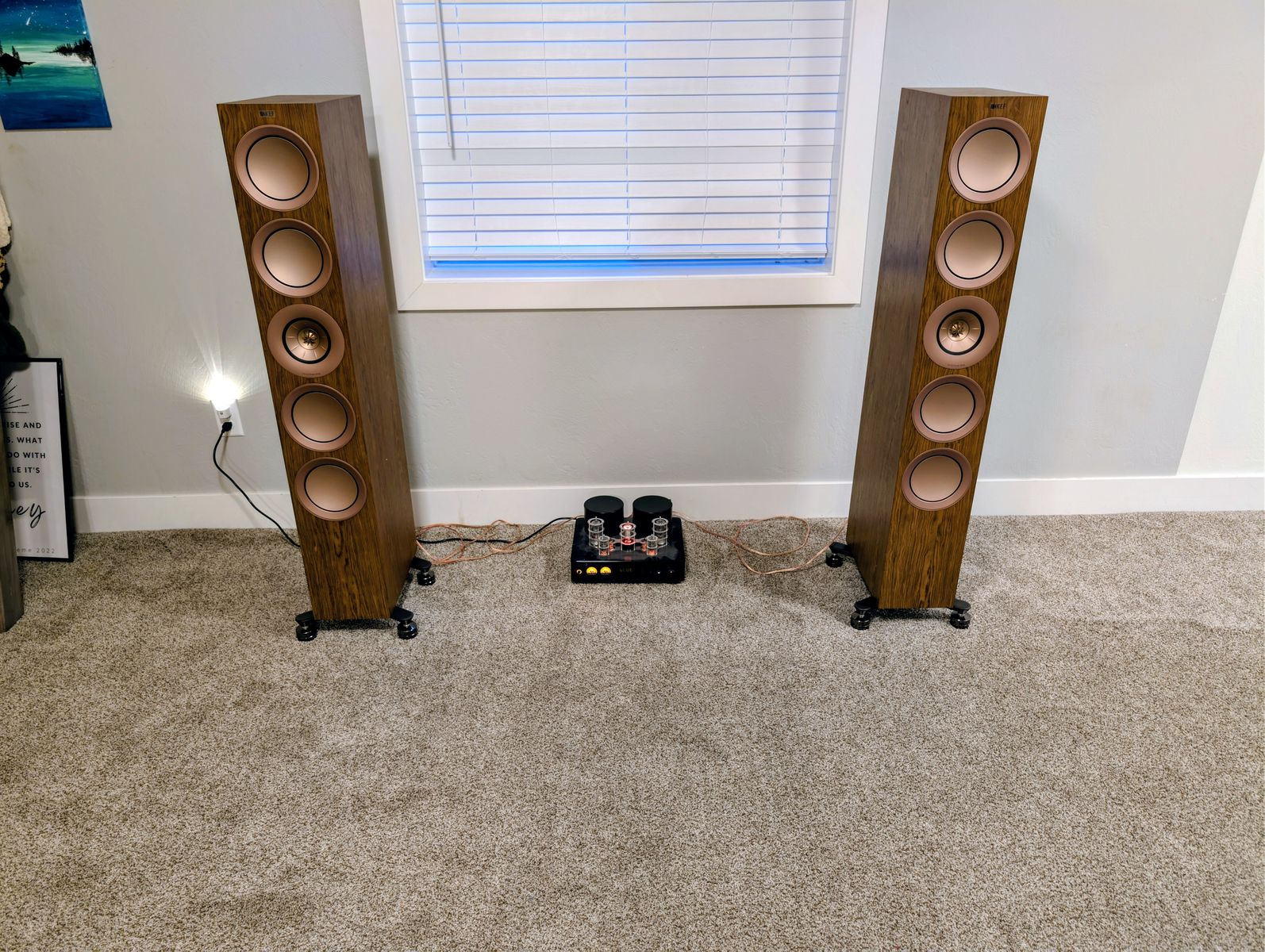 KEF R11 (non-meta) iso acoustics gaia 2 original boxes excellent condition