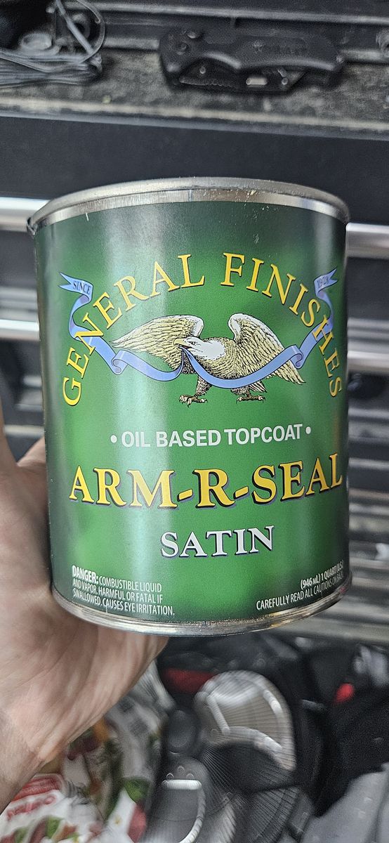 General Finishes Arm-R-Seal Oil Based Topcoat Satin 1 Quart