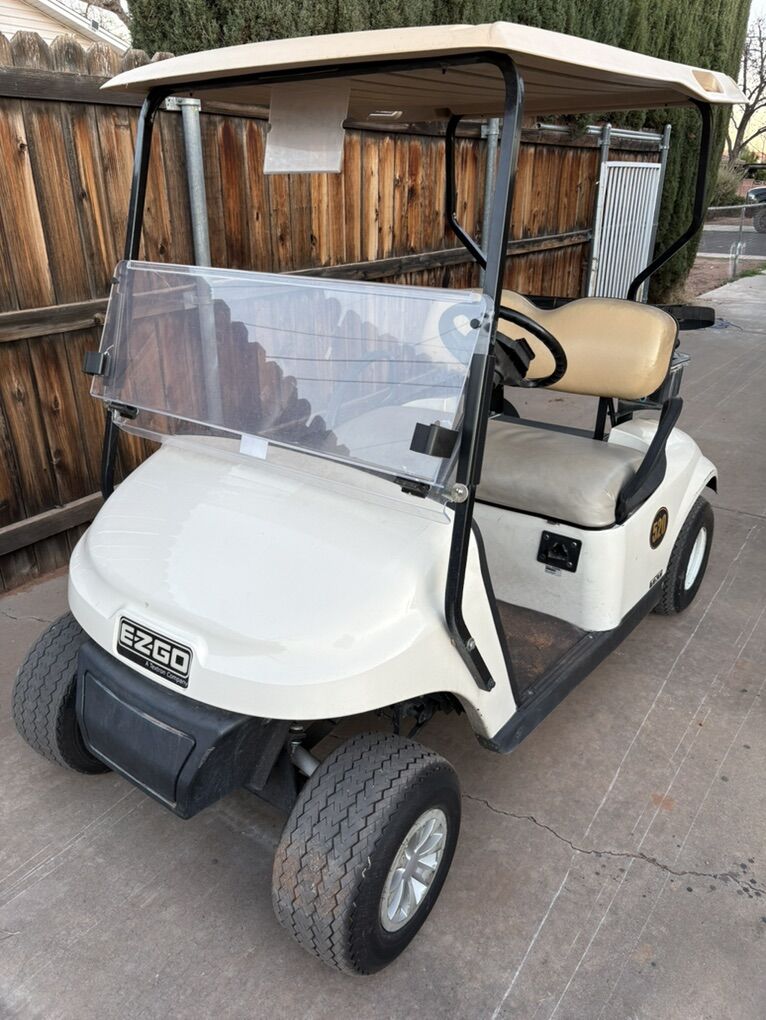 6 EZGO TZT 48v Golf Carts