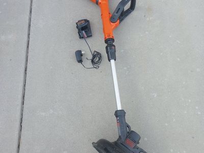 black and Decker cordless trimmer