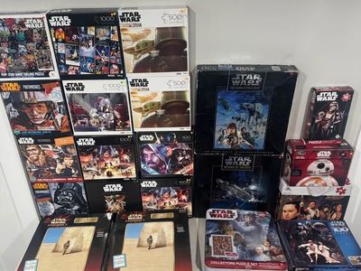 24 Star Wars Puzzle lot