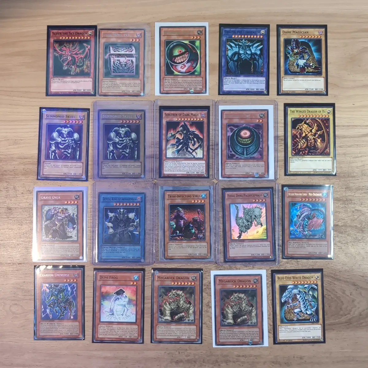 Yu-Gi-Oh! Vintage & 1st Edition 20 Card Lot Rare Super Rare Foils
