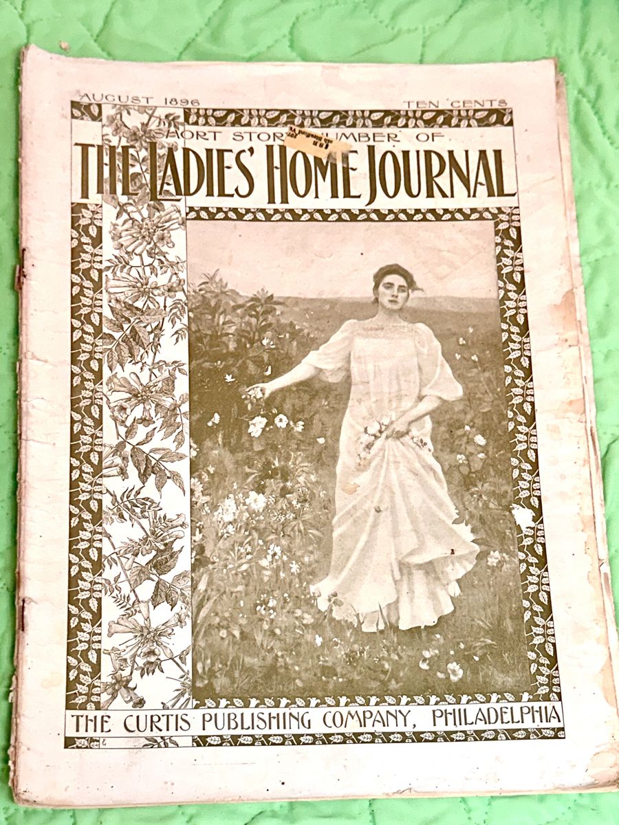 Vintage The Ladies Home Journal 1896