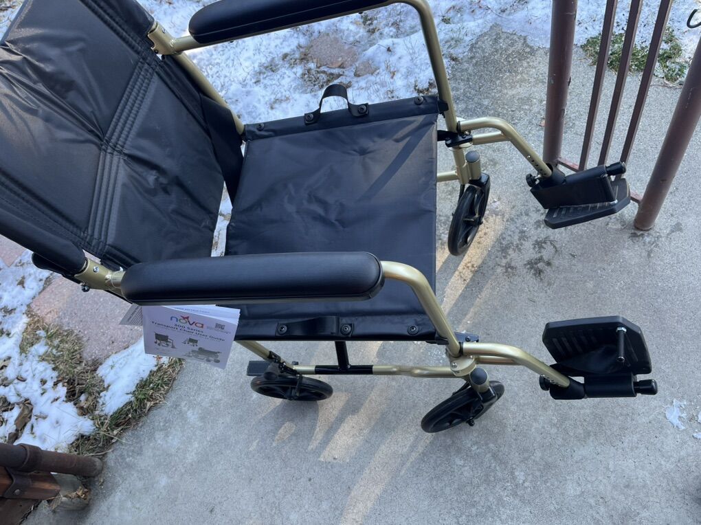 New Wheelchair Nova 300 Transport Chair