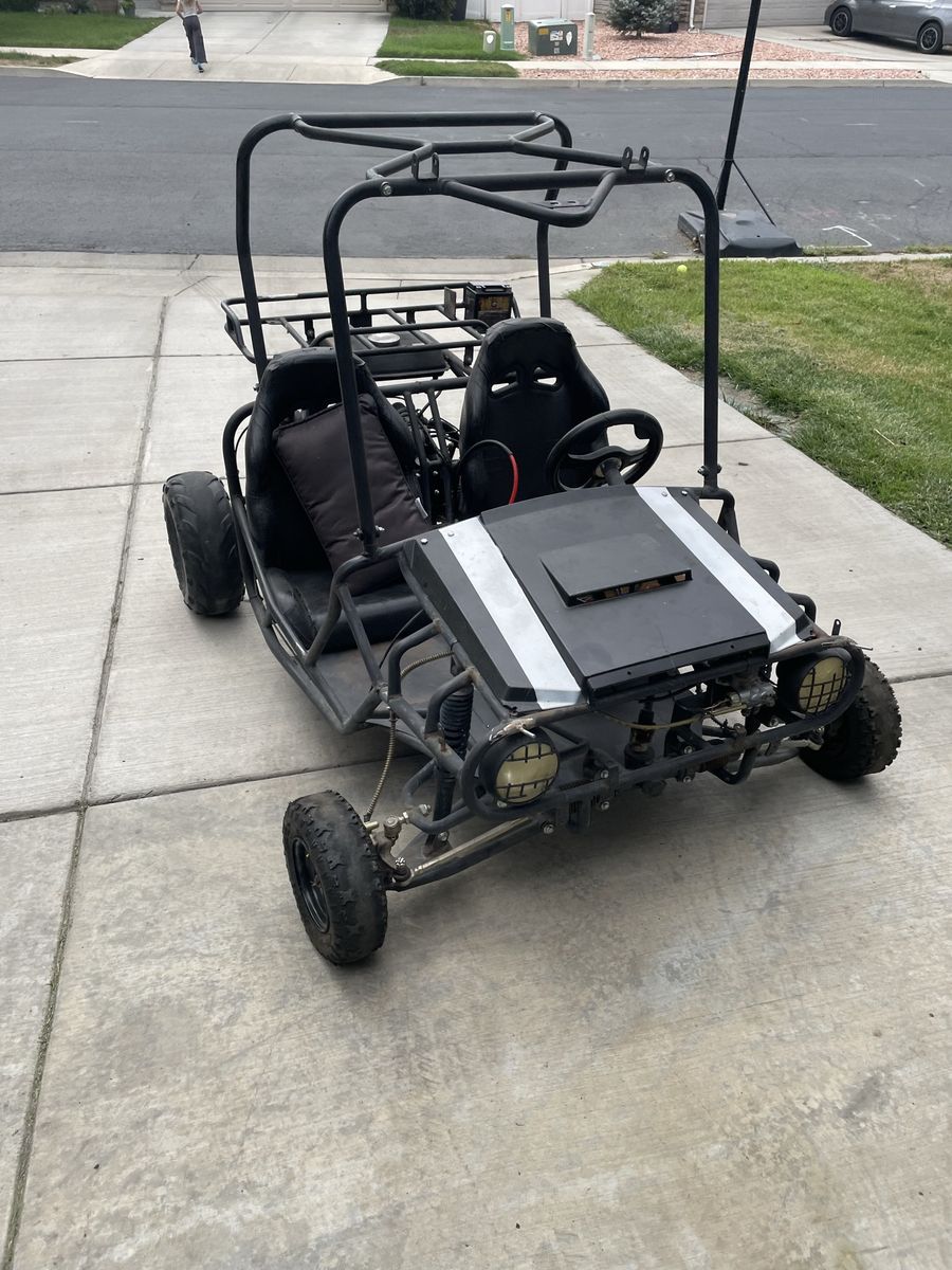 Used Black Go Kart - Two Seater Off-Road Buggy