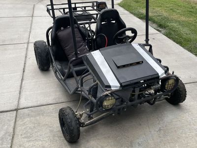 Used Black Go Kart - Two Seater Off-Road Buggy