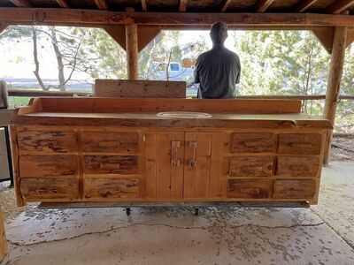 Solid Wood Bathroom Vanity