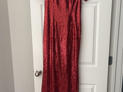 Women’s Red Sequins Dress Size Small