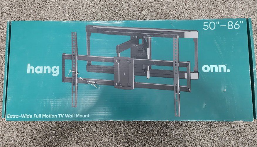 Extra wide, full motion TV Wall Mount, 50"-86