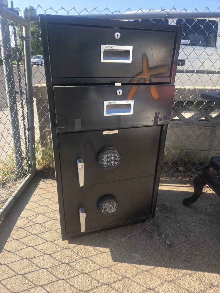 Locking safe.
I have combo for the locks